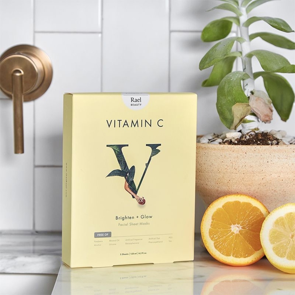 RAEL BEAUTY Vitamin C Facial Sheet Masks